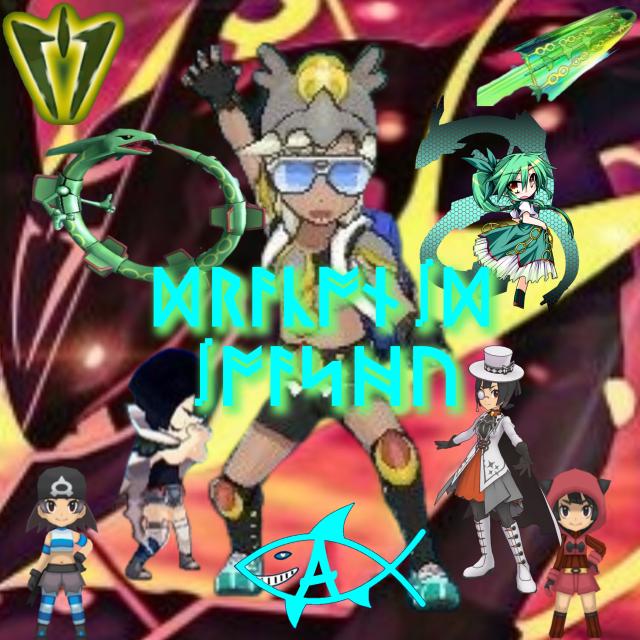 Jaoshu☀◇★☃J4, Higana (Zinnia) in various outfits, and multiple forms of Ryuujin-sama (Lady Rayquaza)
