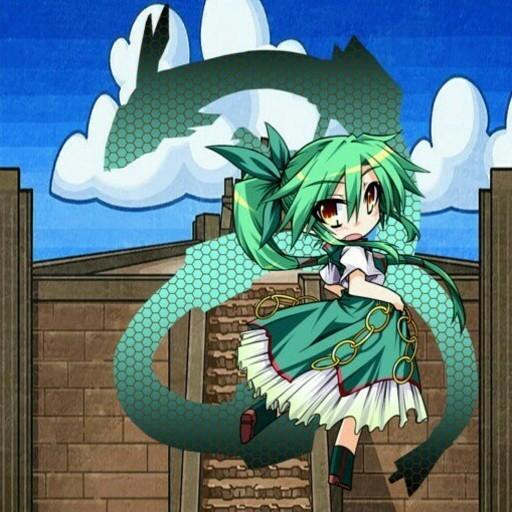 Ryuujin-sama (Lady Rayquaza) in Her Moémon form